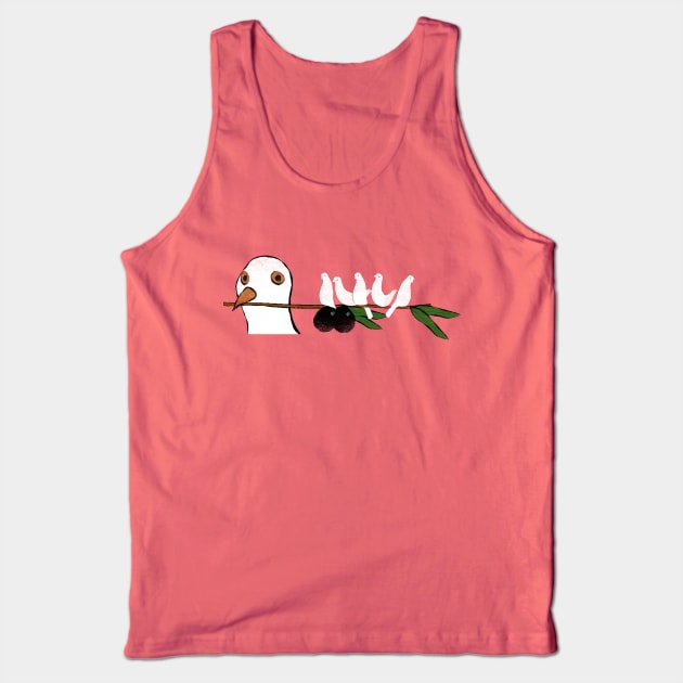 pigeon of peace Tank Top by gazonula